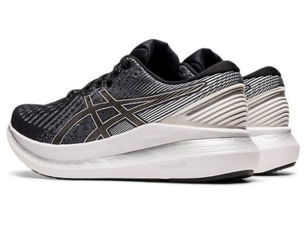 ASICS SHOES | GLIDERIDE 2 (D) - Black/White