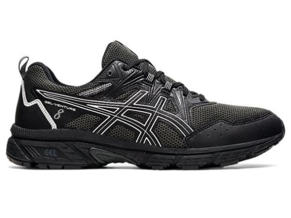 ASICS SHOES | GEL-VENTURE 8 (4E) - Black/White