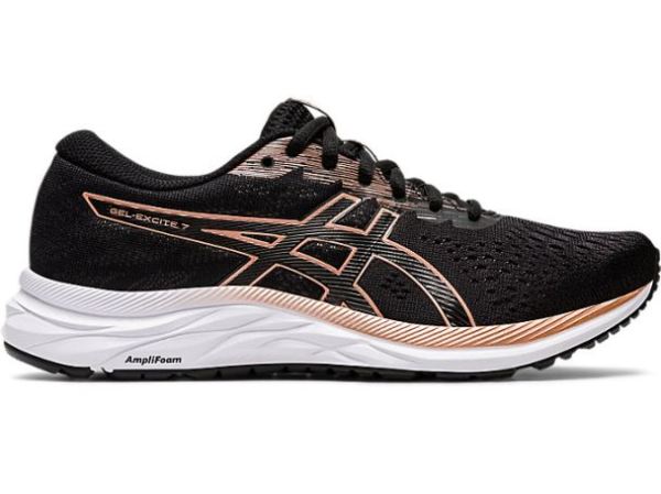 ASICS SHOES | GEL-Excite 7 - Black/Rose Gold