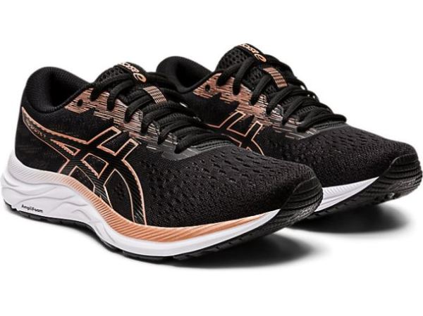 ASICS SHOES | GEL-Excite 7 - Black/Rose Gold