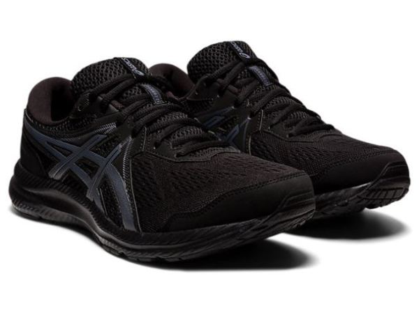 ASICS SHOES | GEL-CONTEND 7 (4E) - Black/Carrier Grey