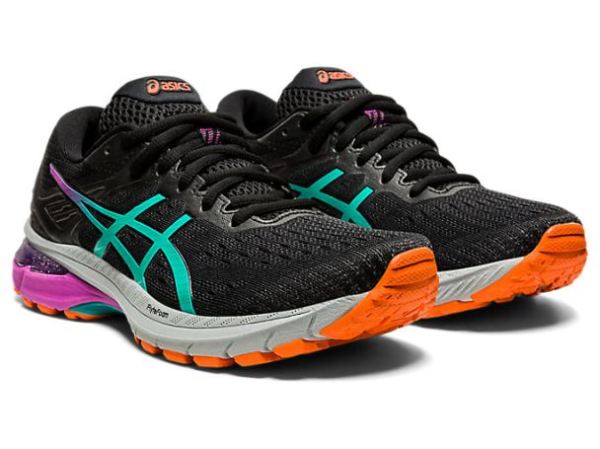 ASICS SHOES | GT-2000 9 TRAIL - Black/Baltic Jewel