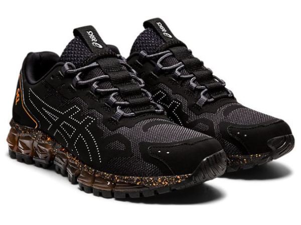 ASICS SHOES | GEL-QUANTUM 360 6 - Black/Sun Peach