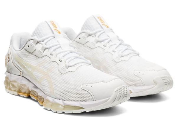 ASICS SHOES | GEL-QUANTUM 360 6 - White/Pure Gold