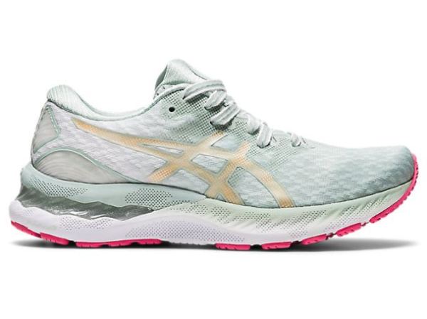 ASICS SHOES | GEL-NIMBUS 23 - Lichen Rock/Champagne