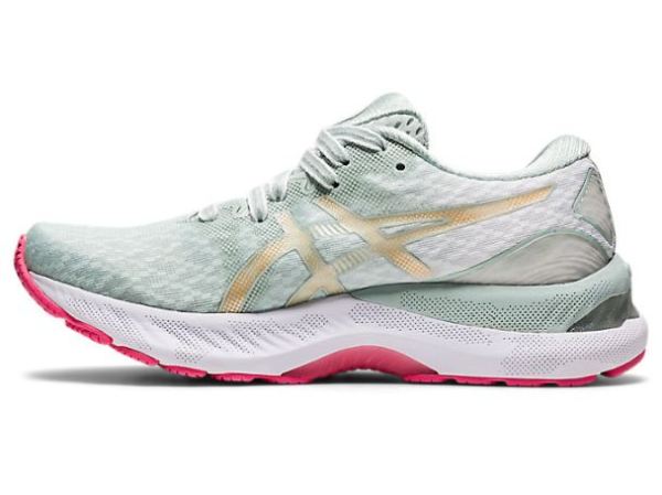 ASICS SHOES | GEL-NIMBUS 23 - Lichen Rock/Champagne