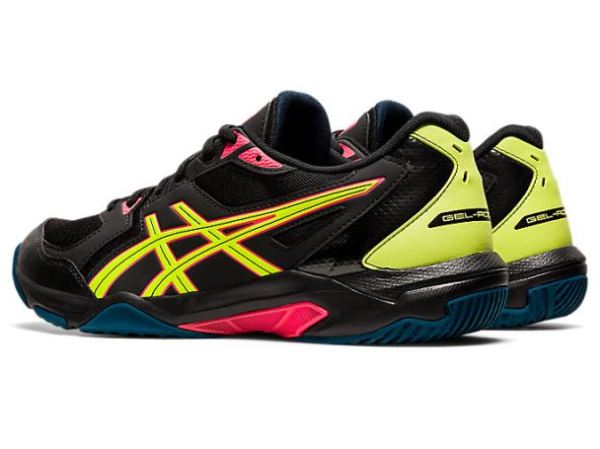 ASICS SHOES | GEL-ROCKET 10 - Black/Safety Yellow