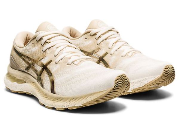 ASICS SHOES | GEL-NIMBUS 23 - Cream/Putty