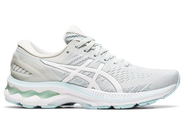 ASICS SHOES | GEL-KAYANO 27 - Glacier Grey/White