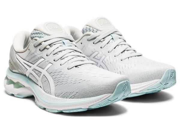 ASICS SHOES | GEL-KAYANO 27 - Glacier Grey/White