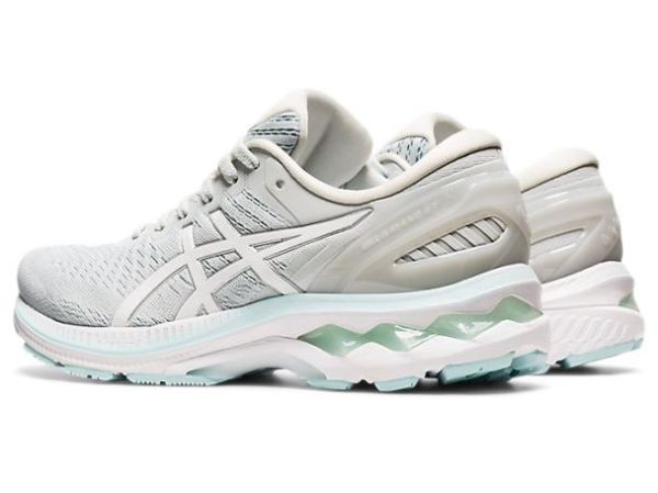 ASICS SHOES | GEL-KAYANO 27 - Glacier Grey/White