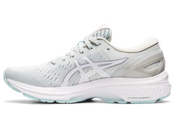 ASICS SHOES | GEL-KAYANO 27 - Glacier Grey/White