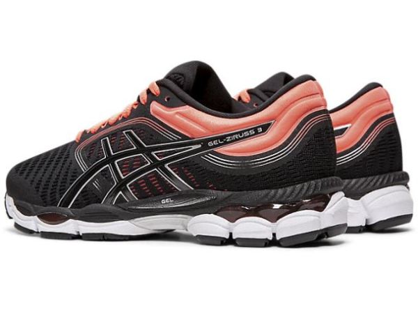 ASICS SHOES | GEL-ZIRUSS 3 - Black/Sun Coral