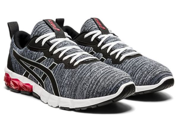 ASICS SHOES | GEL-QUANTUM 90 2 STREET - Piedmont Grey/Classic Red