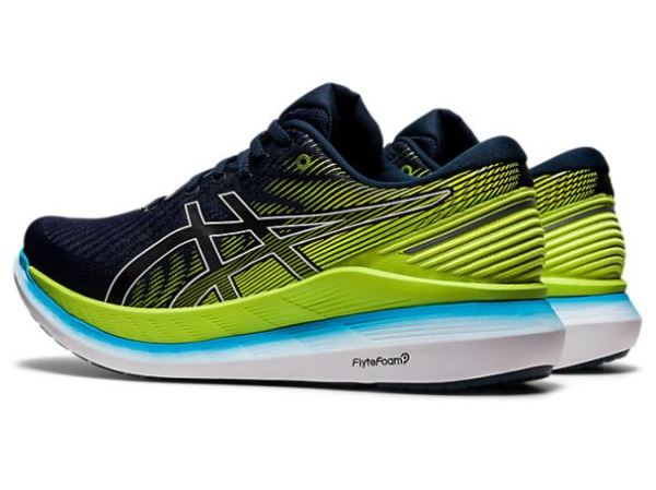 ASICS SHOES | GLIDERIDE 2 - French Blue/Hazard Green