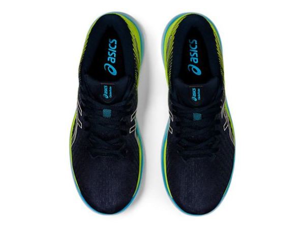 ASICS SHOES | GLIDERIDE 2 - French Blue/Hazard Green