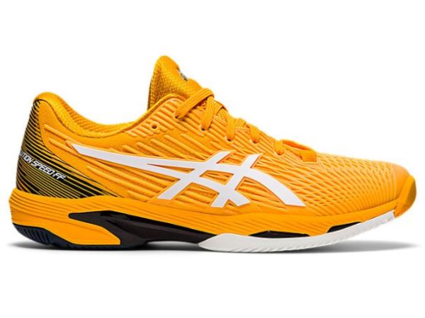 ASICS SHOES | SOLUTION SPEED FF - Amber/White