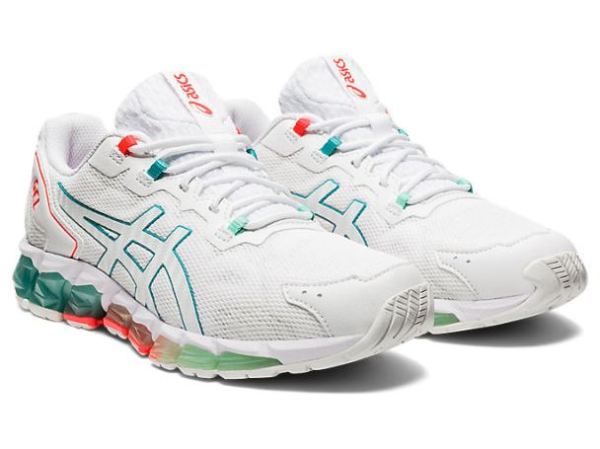 ASICS SHOES | GEL-QUANTUM 360 6 - White/Techno Cyan