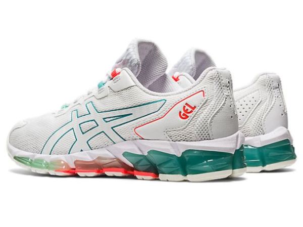 ASICS SHOES | GEL-QUANTUM 360 6 - White/Techno Cyan