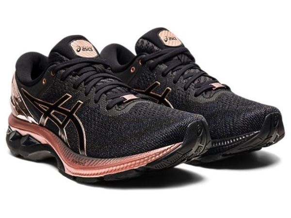 ASICS SHOES | GEL-KAYANO 27 - Black/Rose Gold