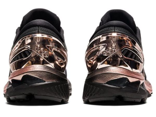 ASICS SHOES | GEL-KAYANO 27 - Black/Rose Gold