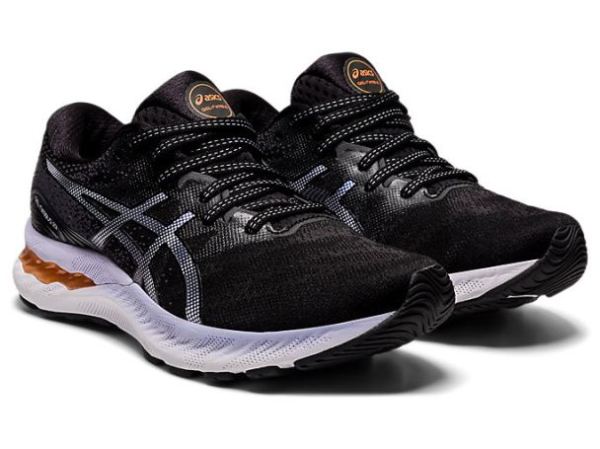 ASICS SHOES | GEL-NIMBUS 23 - Black/Carrier Grey