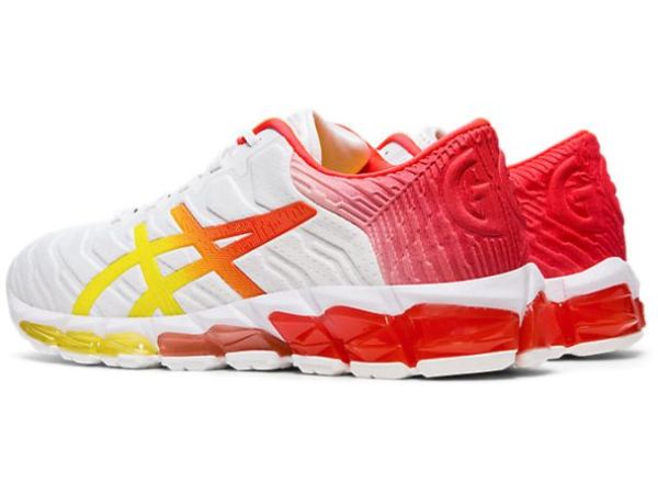 ASICS SHOES | GEL-QUANTUM 360 5 - White/Sour Yuzu