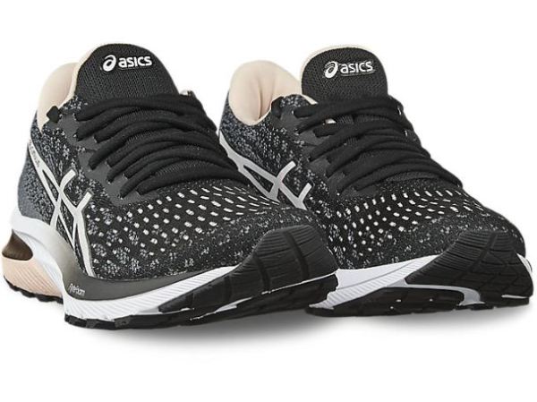 ASICS SHOES | GEL-CUMULUS 22 KNIT - Black/White