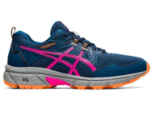 ASICS SHOES | GEL-VENTURE 8 (D) - Mako Blue/Pink Glo