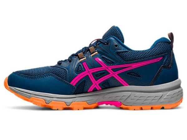 ASICS SHOES | GEL-VENTURE 8 (D) - Mako Blue/Pink Glo