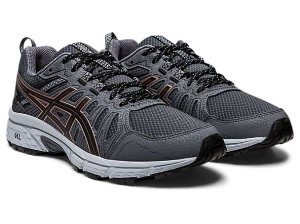 ASICS SHOES | GEL-VENTURE 7 (D) - Graphite Grey/Rose Gold