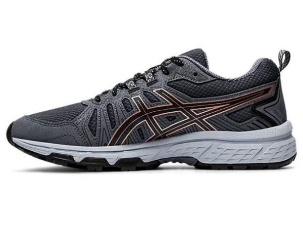 ASICS SHOES | GEL-VENTURE 7 (D) - Graphite Grey/Rose Gold