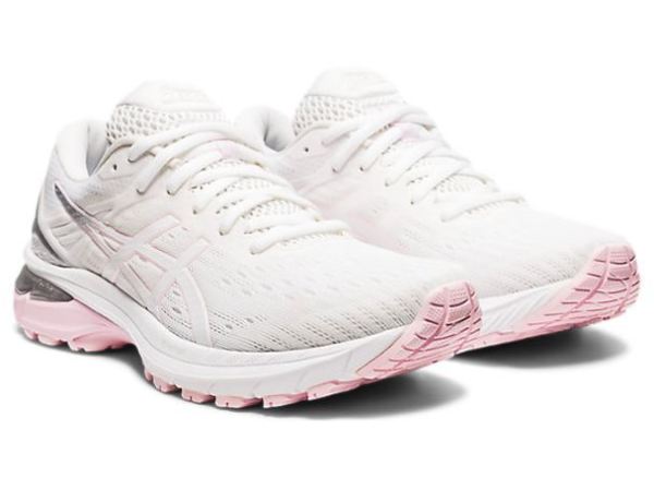 ASICS SHOES | GT-2000 9 - White/Pink Salt