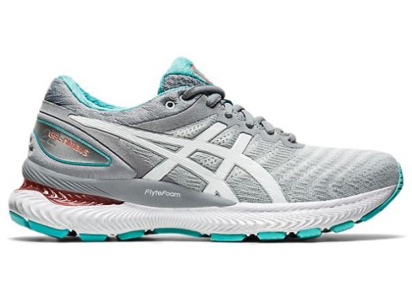 ASICS SHOES | GEL-Nimbus 22 (D) - Sheet Rock/White