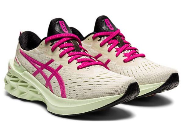 ASICS SHOES | NOVABLAST 2 - Birch/Pink Rave