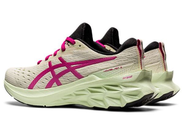 ASICS SHOES | NOVABLAST 2 - Birch/Pink Rave