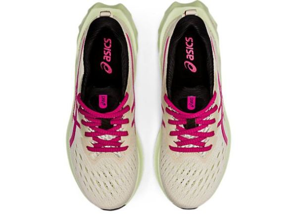 ASICS SHOES | NOVABLAST 2 - Birch/Pink Rave