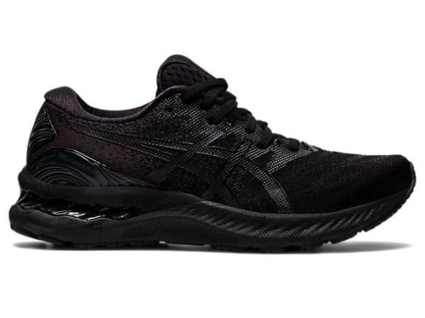 ASICS SHOES | GEL-NIMBUS 23 (D) - Black/Black