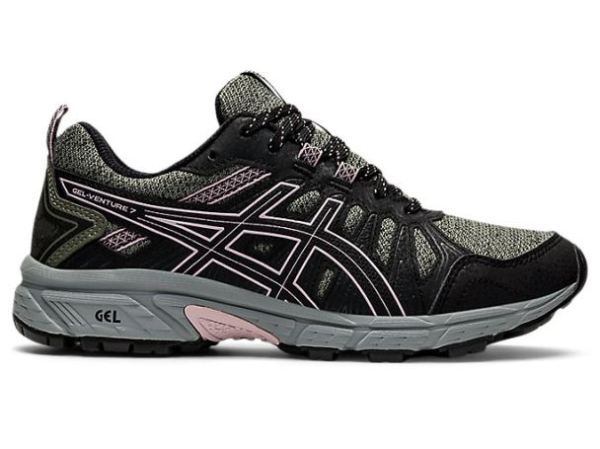 ASICS SHOES | GEL-VENTURE 7 - Lichen Green/Watershed Rose