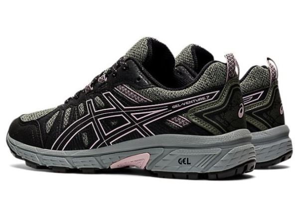 ASICS SHOES | GEL-VENTURE 7 - Lichen Green/Watershed Rose