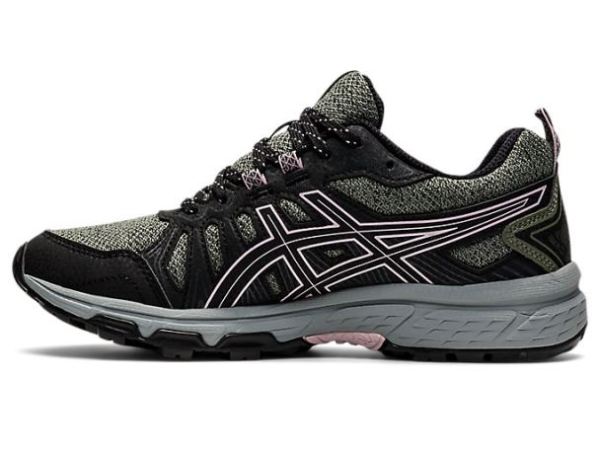 ASICS SHOES | GEL-VENTURE 7 - Lichen Green/Watershed Rose