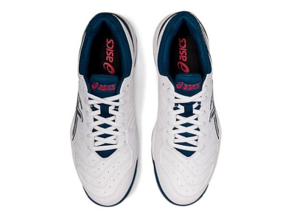 ASICS SHOES | GEL-DEDICATE 6 - White/Mako Blue