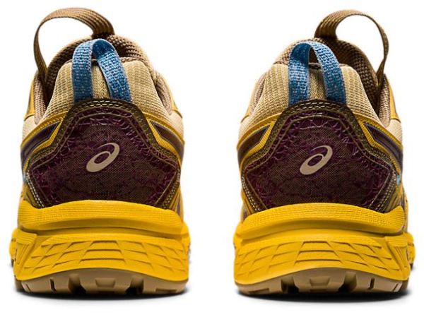 ASICS SHOES | HN1-S GEL-VENTURE - Yellow/Ox Brown