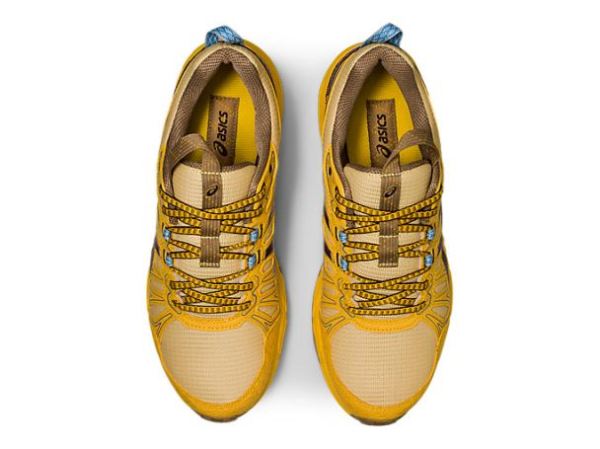 ASICS SHOES | HN1-S GEL-VENTURE - Yellow/Ox Brown