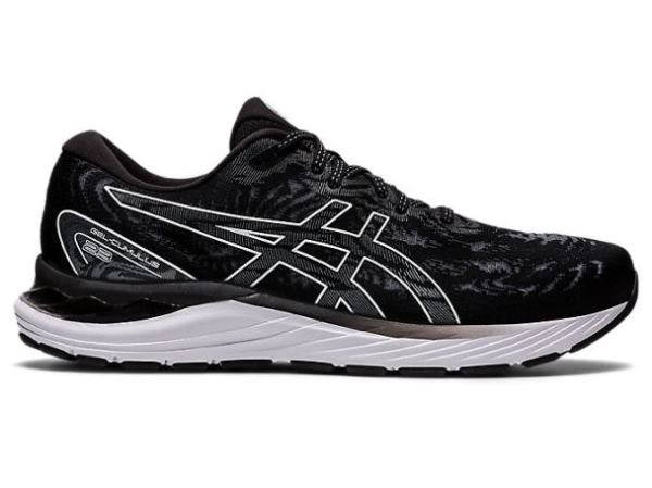 ASICS SHOES | GEL-CUMULUS 23 (D) - Black/White