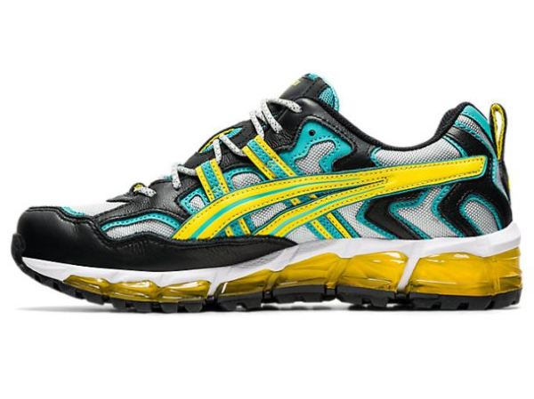 ASICS SHOES | GEL-NANDI 360 - Glacier Grey/Mission Yellow