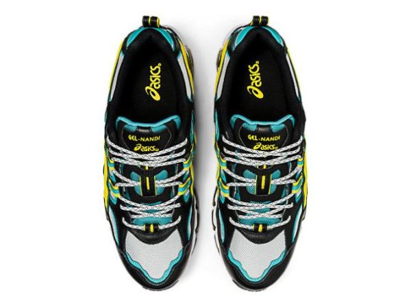 ASICS SHOES | GEL-NANDI 360 - Glacier Grey/Mission Yellow