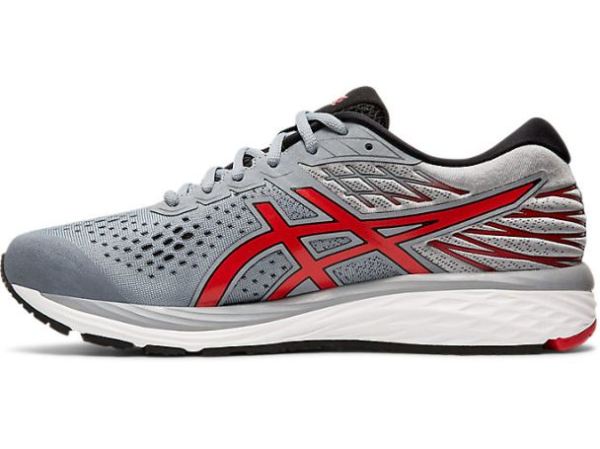 ASICS SHOES | GEL-CUMULUS 21 - Sheet Rock/Speed Red