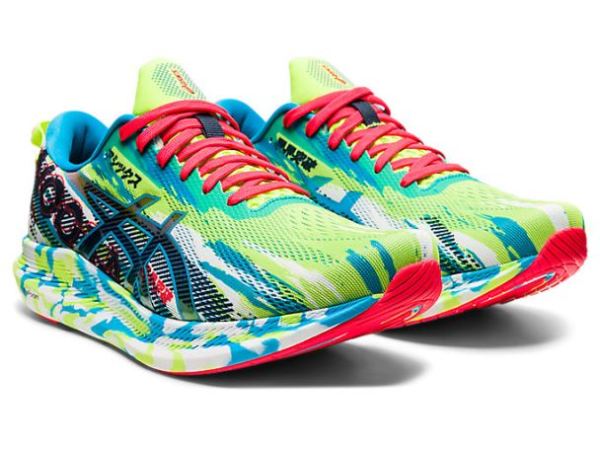 ASICS SHOES | NOOSA TRI 13 - Hazard Green/Digital Aqua