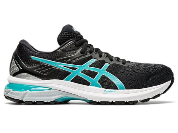 ASICS SHOES | GT-2000 9 - Black/Techno Cyan